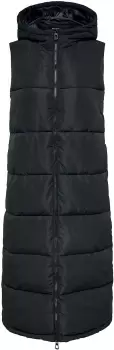Image of Only Alina long waistcoat Vest black