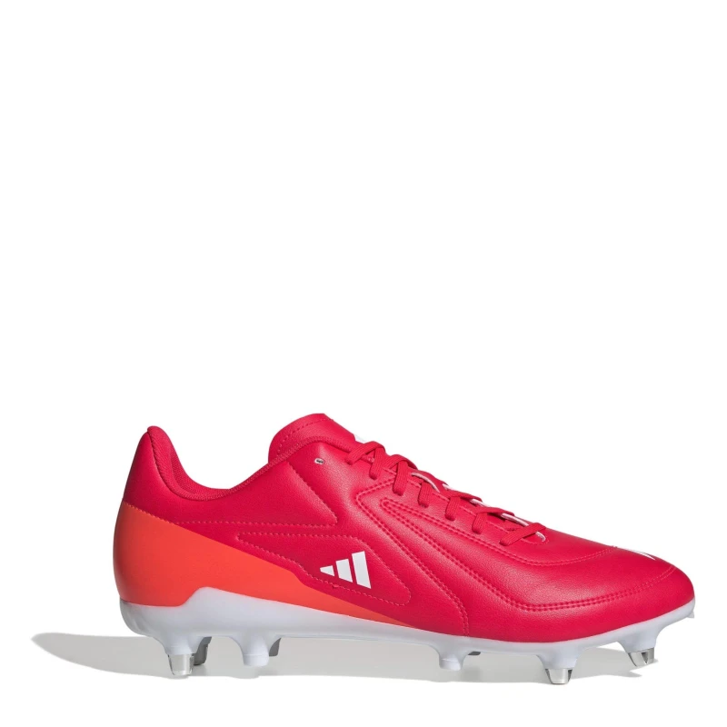 Image of adidas RS-15 Adults Soft Ground Rugby Boots Red/Wht/Org male 9.5 (44)