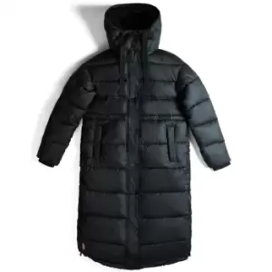 Image of Hunter Womens Intrepid Long Puffer Coat Hunter Black XL