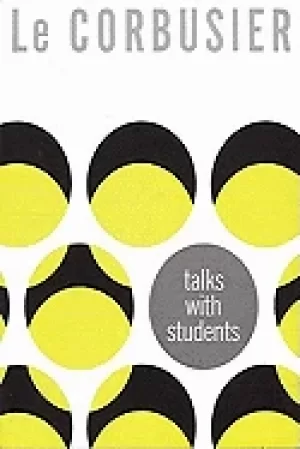 Image of le corbusier talks with students