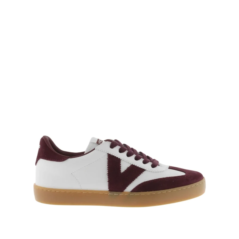 Image of Victoria Leather effect and suede colour trainers Victoria Berlin Ciclista Rouge Unisex 37