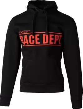 Image of RST Pullover Race Dept Ce Mens Textile Hoodie Black 48