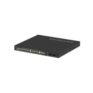 Image of Netgear GSM4230UP Managed Gigabit Ethernet (10/100/1000) Power over Ethernet (PoE) 1U Black