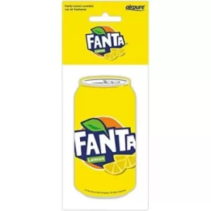 Image of Airpure Fanta Lemon Fizzy Drink Can Car Air Freshener (Case Of 12)