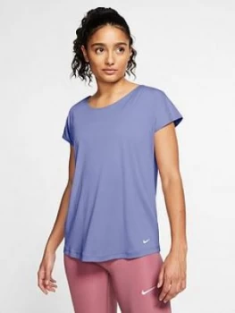 Image of Nike Training Pro Elastika T-Shirt - Thistle