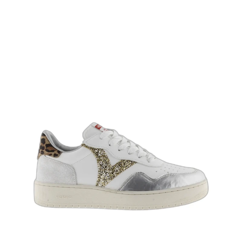 Image of VICTORIA Madrid Trainers White/Gold-Coloured Women 36 (3.5);39 (5.5 to 6);38 (5);37 (4)