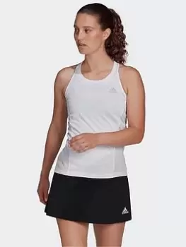 Image of adidas Club Tennis Tank Top, White, Size S, Women
