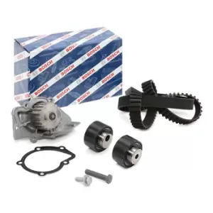 Image of Bosch Water Pump + Timing Belt Kit FIAT,PEUGEOT,CITROEN 1 987 946 965