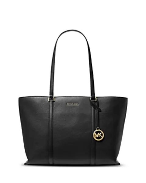 Image of Michael Kors Temple Large Leather Tote