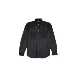 Image of Diesel Ocean Denim Shirt - Black