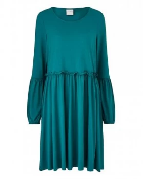 Image of Junarose Frilled Waist Skater Dress