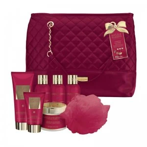 Image of Baylis Harding Midnight Fig Pomegranate Weekend Bag Set