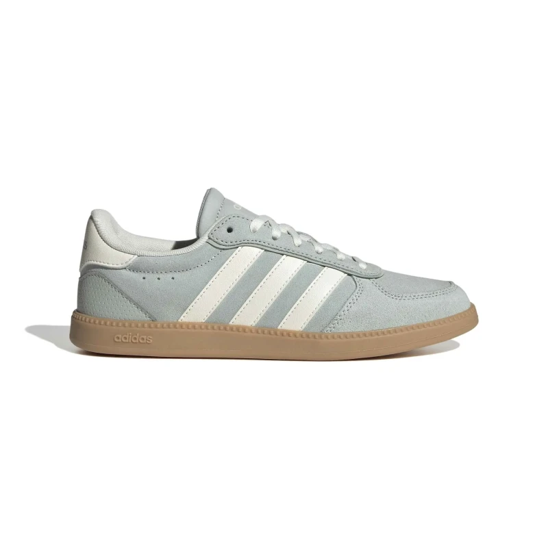 Image of adidas BREAKNET SLEEK womens Shoes (Trainers) in Grey