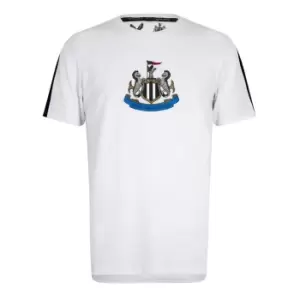 Image of Castore Newcastle Short Sleeve T Shirt - White