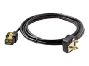 Image of APC Power Cord, Locking C19 to BS1363A (UK), 3.0m