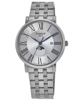 Image of Tissot Carson Premium Silver Dial Steel Mens Watch T122.423.11.033.00 T122.423.11.033.00