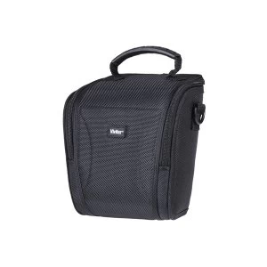 Image of VIVITAR VIV-SK-301 Black Hard Shell DSLR Large Bridge Camera Case