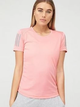 Image of Adidas Own The Run T-Shirt - Pink