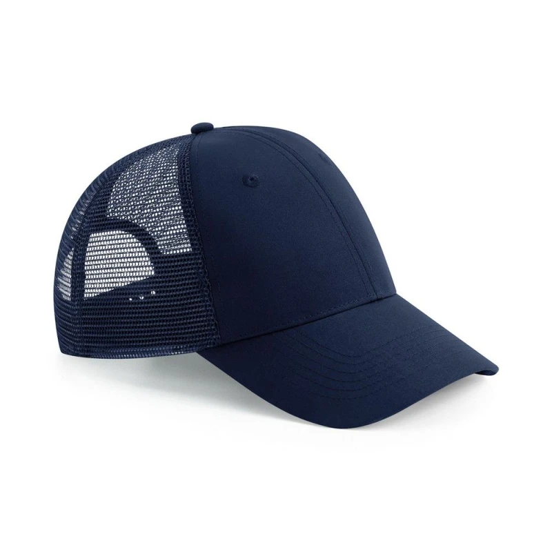 Image of Beechfield Beechfield Men Snapback Cap in Navy Navy One Size Male 5063107854674