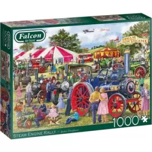 Image of Falcon de luxe Steam Engine Rally 1000 Piece Jigsaw Puzzle