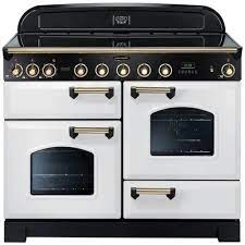 Image of Rangemaster 113120 CDL110EIWH-B Classic Deluxe 110cm Induction Range Cooker WHT - B