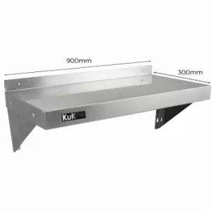 Image of KUKoo Stainless Steel Shelf 900X300