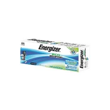 Image of Energizer EcoAdvanced AA Alkaline Batteries Pack of 20 Batteries