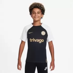 Image of Nike Chelsea Strike Top 2023 2024 Juniors - Blue
