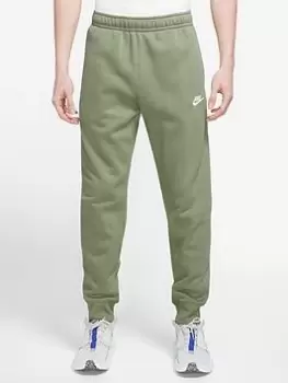 Image of Nike NSW Club Fleece Joggers - Green, Size L, Men