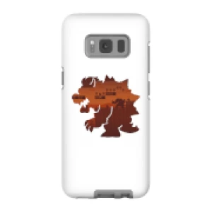 Image of Nintendo Super Mario Bowser Silhouette Phone Case - Samsung S8 - Tough Case - Matte