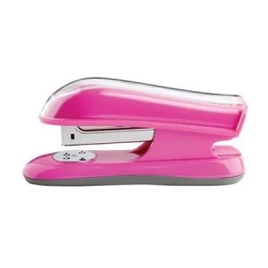 Image of Rexel JOY Half Strip Stapler Capacity 20 Sheets Pretty Pink