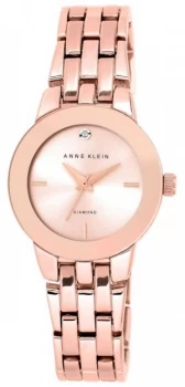Image of Anne Klein Womens Agnes Rose Gold Bracelet AK- Watch