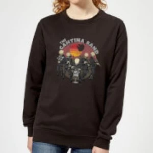 Image of Star Wars Cantina Band Womens Sweatshirt - Black