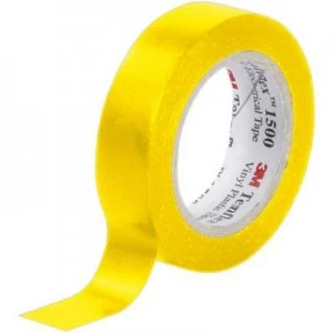 Image of 3M Temflex 1500 XE003411461 Electrical tape Temflex 1500 Yellow (L x W) 10 m x 15mm 10 m