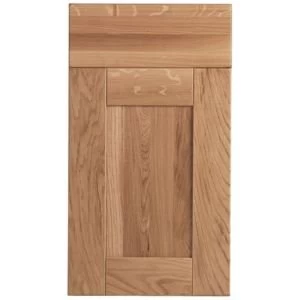 Image of Cooke Lewis Chesterton Solid Oak Drawerline door drawer front W400mm Pack of 1