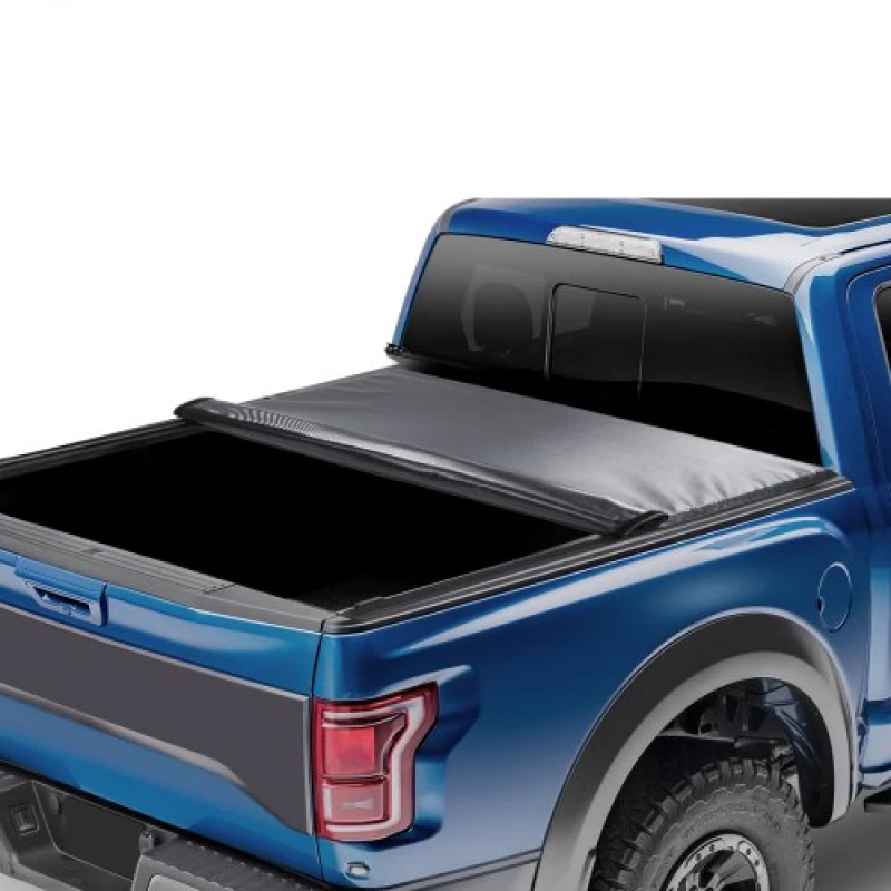Image of VEVOR Vevor - Truck Bed Cover, Roll Up Truck Bed Tonneau Cover, Compatible with 2009-2024 Ford F-150 Styleside Bed, for 5.5 x 5.4 ft Bed, Soft pvc JQS
