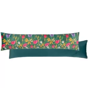 Image of House of Bloom Celandine Draught Excluder Teal