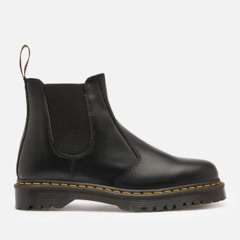 Image of Dr. Martens 2976 Bex Smooth Leather Chelsea Boots - Black - UK 8