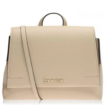 Image of Calvin Klein Neat Satchel - Light Sand 064