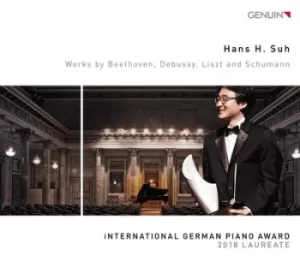 Image of Hans H Suh Works By Beethoven Debussy Liszt and Schumann by Ludwig van Beethoven CD Album