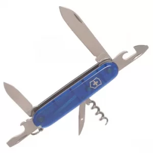 Image of Victorinox 13603T2B1 Spartan Swiss Army Knife Translucent Blue Bli...