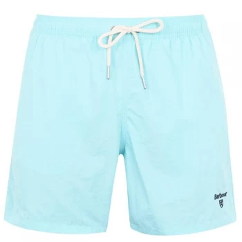 Image of Barbour Barbour Logo Swim Shorts - Aqua AQ51