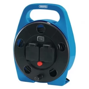 Image of Draper 2 Way Cable Reel with LED Worklight, 10m