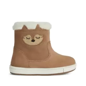 Image of Kids Trottola x WWF Suede Faux Fur Calf Boots