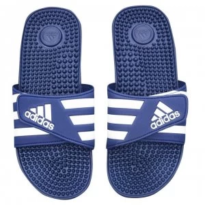 Image of adidas Adissage Mens Slider Sandals - Navy/White