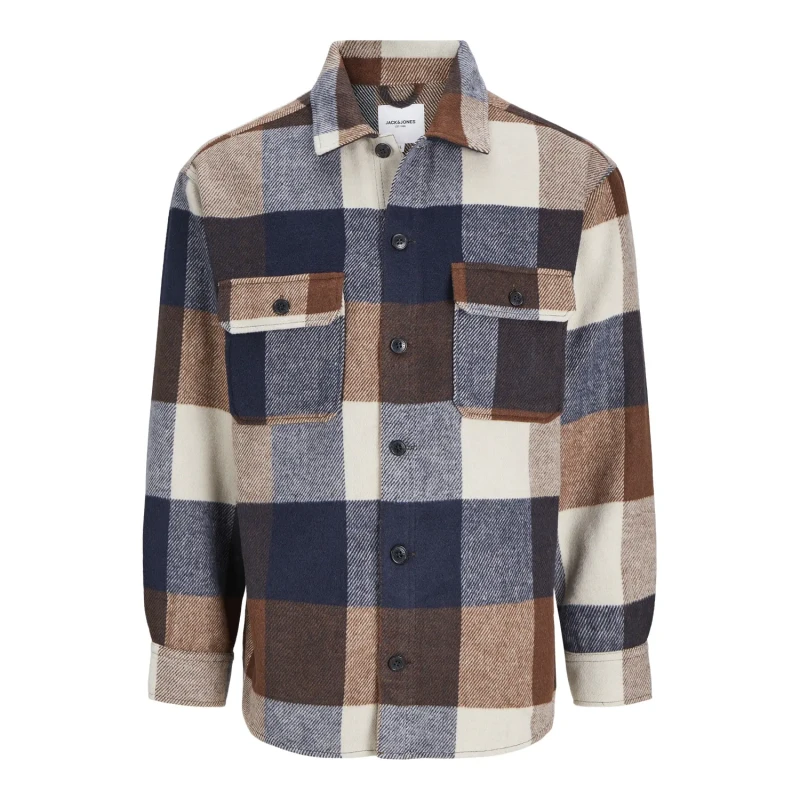 Image of jack & jones Overshirt Jack & Jones Bradley Ollie Bleu Male M