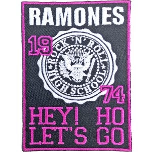 Image of Ramones - High School Standard Patch