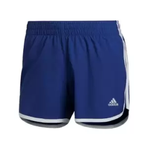 Image of adidas Marathon 20 Shorts Womens - Blue