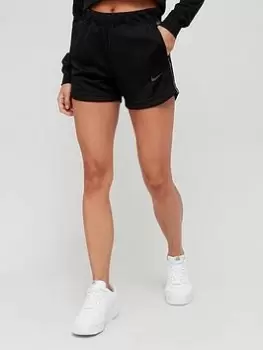 Image of Nike NSW Taped Shorts - Black, Size L, Women