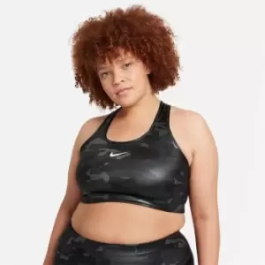 Image of Nike DriFit Camo Plus Bra Womens - Grey
